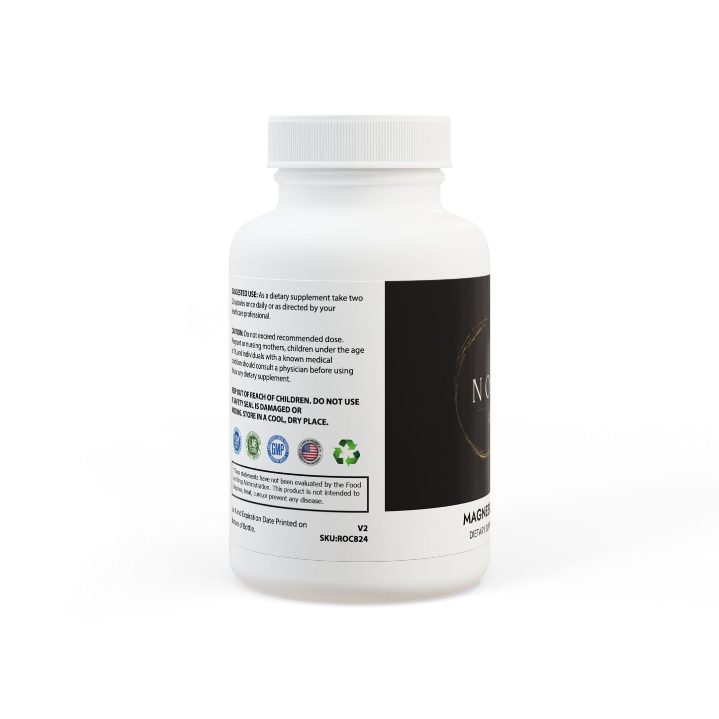 Novum Ascend: Magnesium Glycinate – Cognitive & Nervous System Support (60 Capsules)