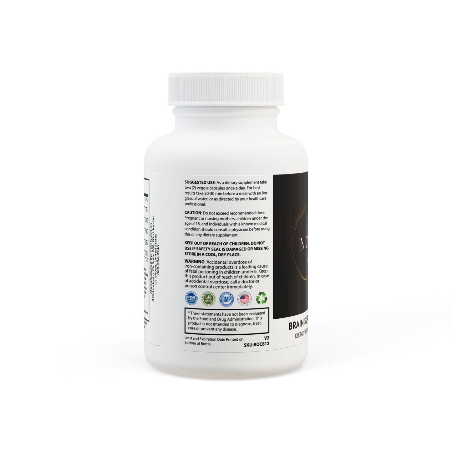 Novum Ascend: Cognitive Support Complex – Focus, Clarity & Neuro Balance (60 Capsules)