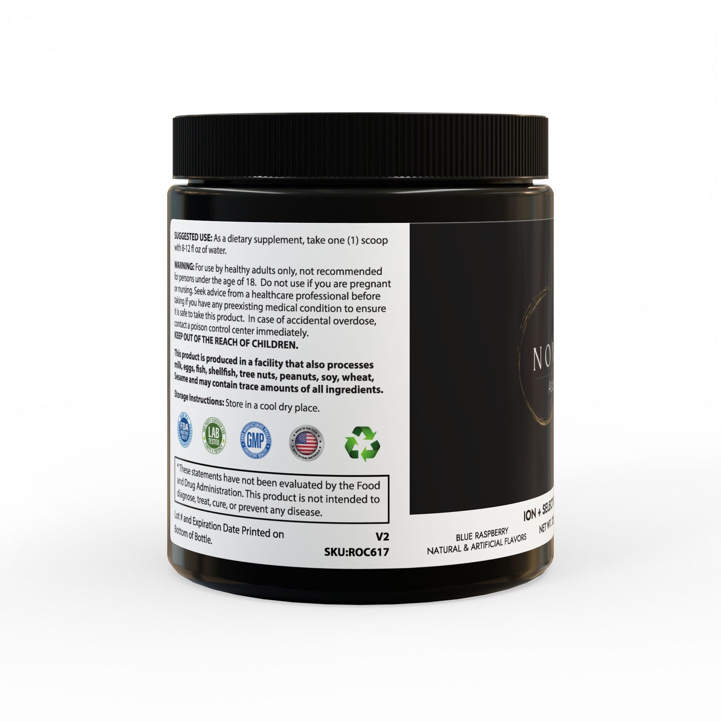 Novum Ascend: Ion + Electrolyte Complex – Hydration, Energy & Performance Support (30 Servings)