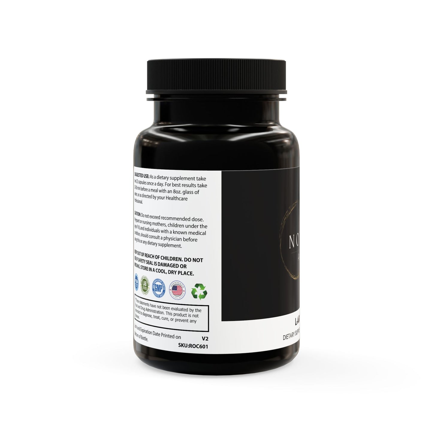 Novum Ascend: L-Arginine Complex – Circulation & Performance Support (60 Capsules)