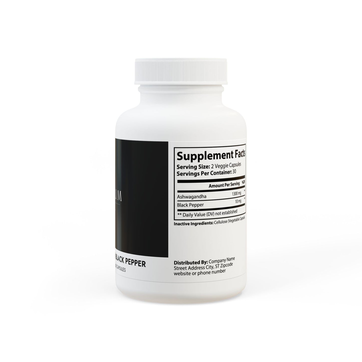 Novum Still: Ashwagandha + Black Pepper – Stress Support & Daily Resilience (60 Capsules)