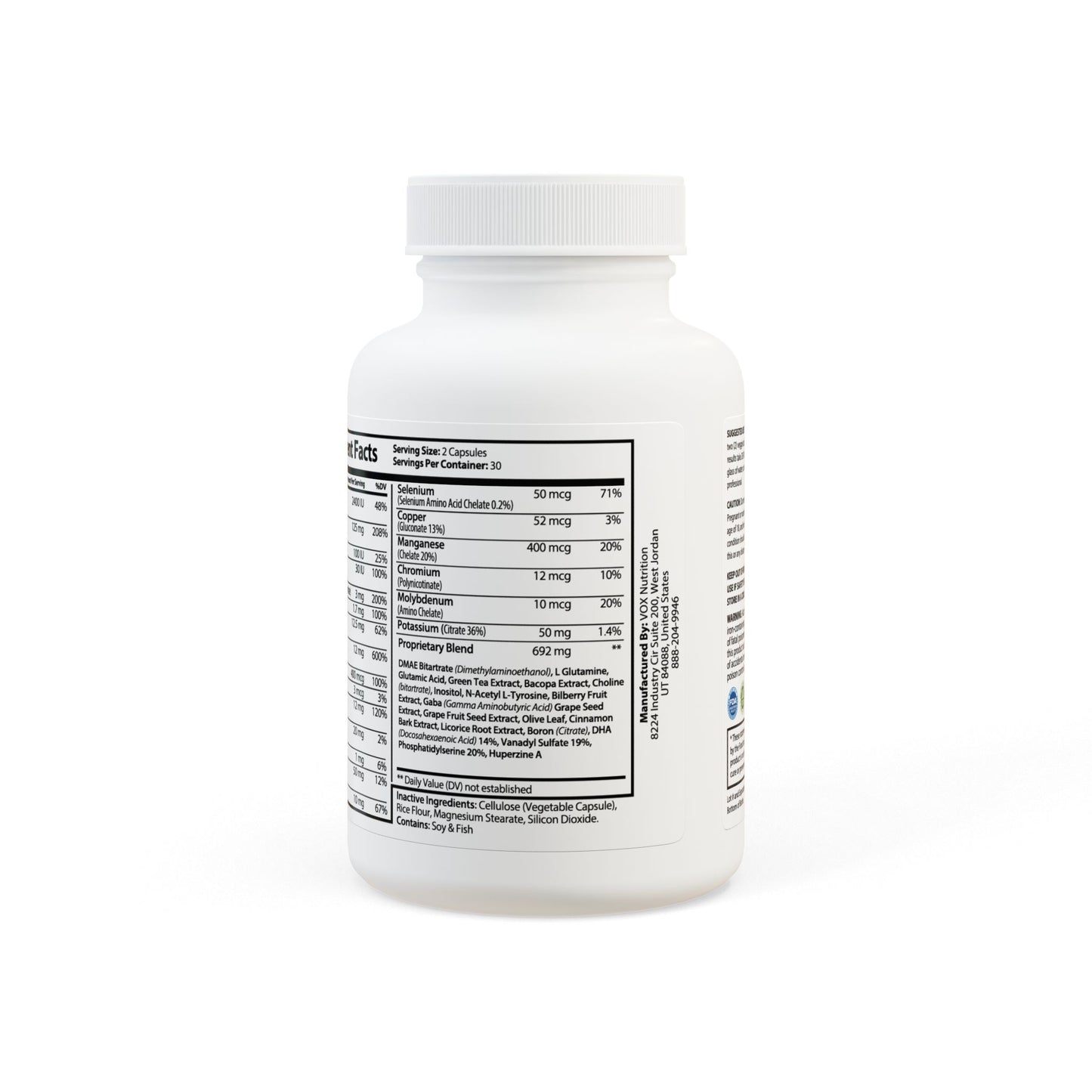 Novum Ascend: Cognitive Support Complex – Focus, Clarity & Neuro Balance (60 Capsules)