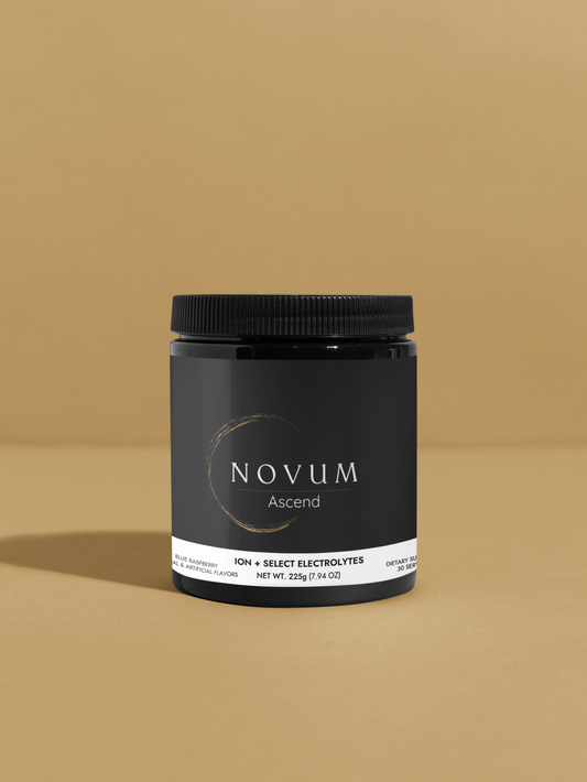 Novum Ascend: Ion + Electrolyte Complex – Hydration, Energy & Performance Support (30 Servings)