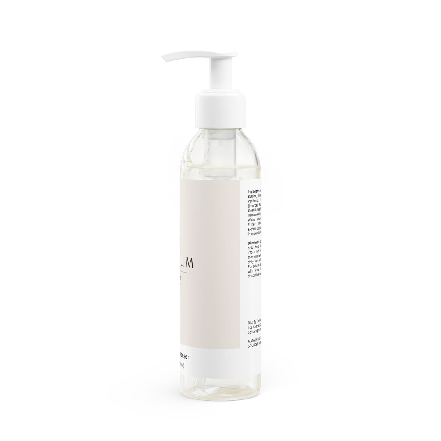 Novum Origin: Gentle Face + Body Cleanser – Oil Control, Clarity & Sensitive Skin Support (6 fl oz)